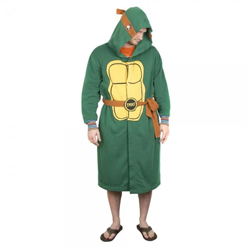 Bioworld Teenage Mutant Ninja Turtles Hooded Robe: Small/Medium 1 Bioworld Teenage Mutant Ninja Turtles Hooded Robe: Small/Medium