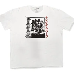 Bioworld Disney Kingdom Hearts Full Metal Kanji Adult T-Shirt