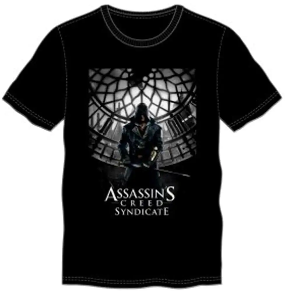 Bioworld Assassin's Creed Syndicate Black Men's T-Shirt 1 Bioworld Assassin's Creed Syndicate Black Men's T-Shirt