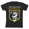 Bioworld Five Nights At Freddy's "Security" Boy's Black T-Shirt