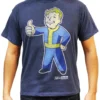 Bioworld Fallout Vault Boy (Full) Thumbs Up Boy's Blue T-Shirt
