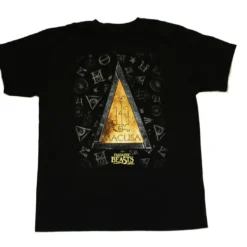 Bioworld Fantastic Beasts Youth Black MACUSA T-Shirt