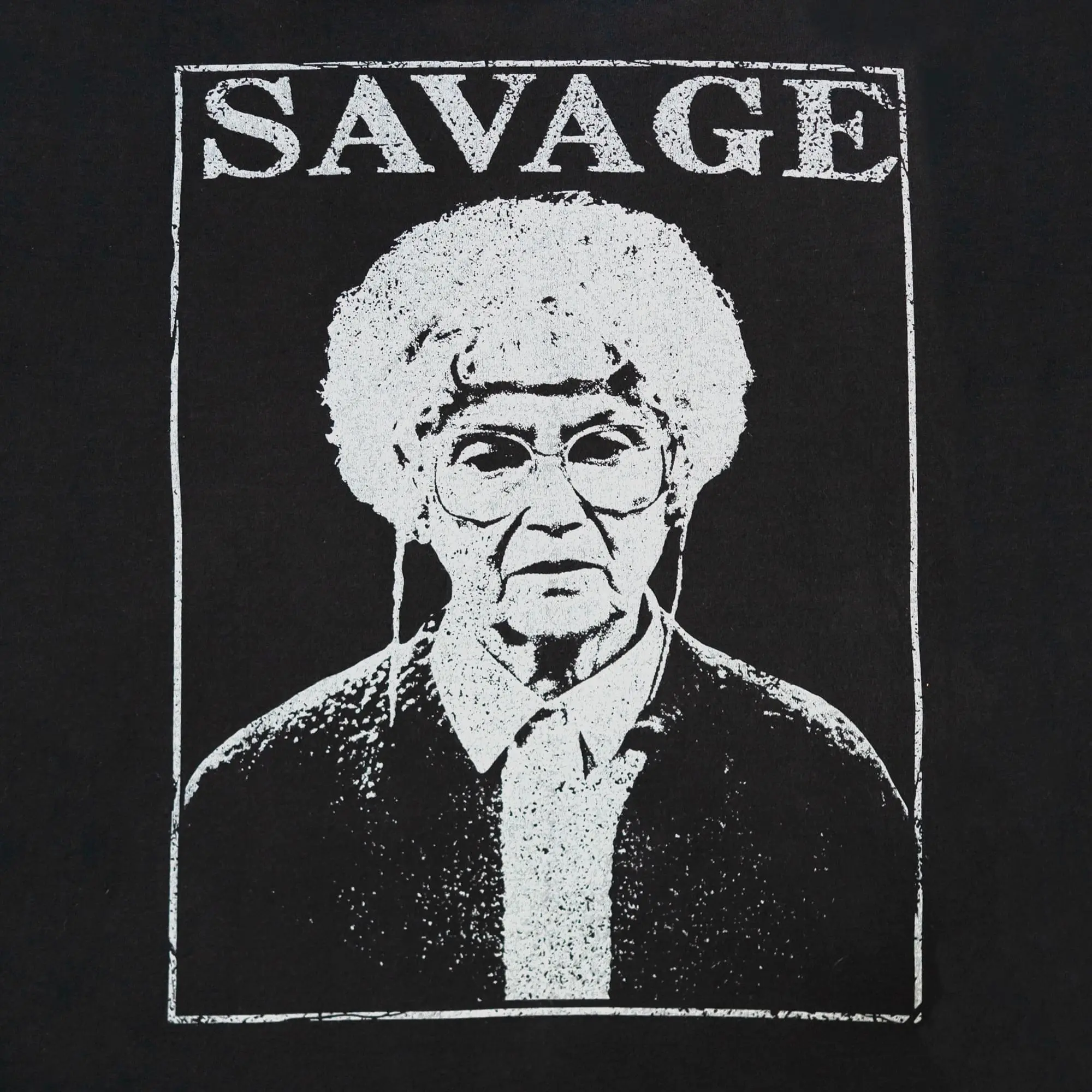 Bioworld Golden Girls Sophia "Savage" Adult T-Shirt | Black 4 Bioworld Golden Girls Sophia "Savage" Adult T-Shirt | Black - Image 4