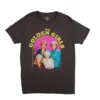 Bioworld Golden Girls Group Shot Vintage T-Shirt | Charcoal Grey Shirt Featuring The Cast