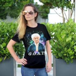 Bioworld The Golden Girls Exclusive Sophia G.O.A.T Graphic Black T-Shirt -Hoodies Sales BIW TS8A02GDG PF 95317dc0 4558 415e 936b bf9a8f90c78b