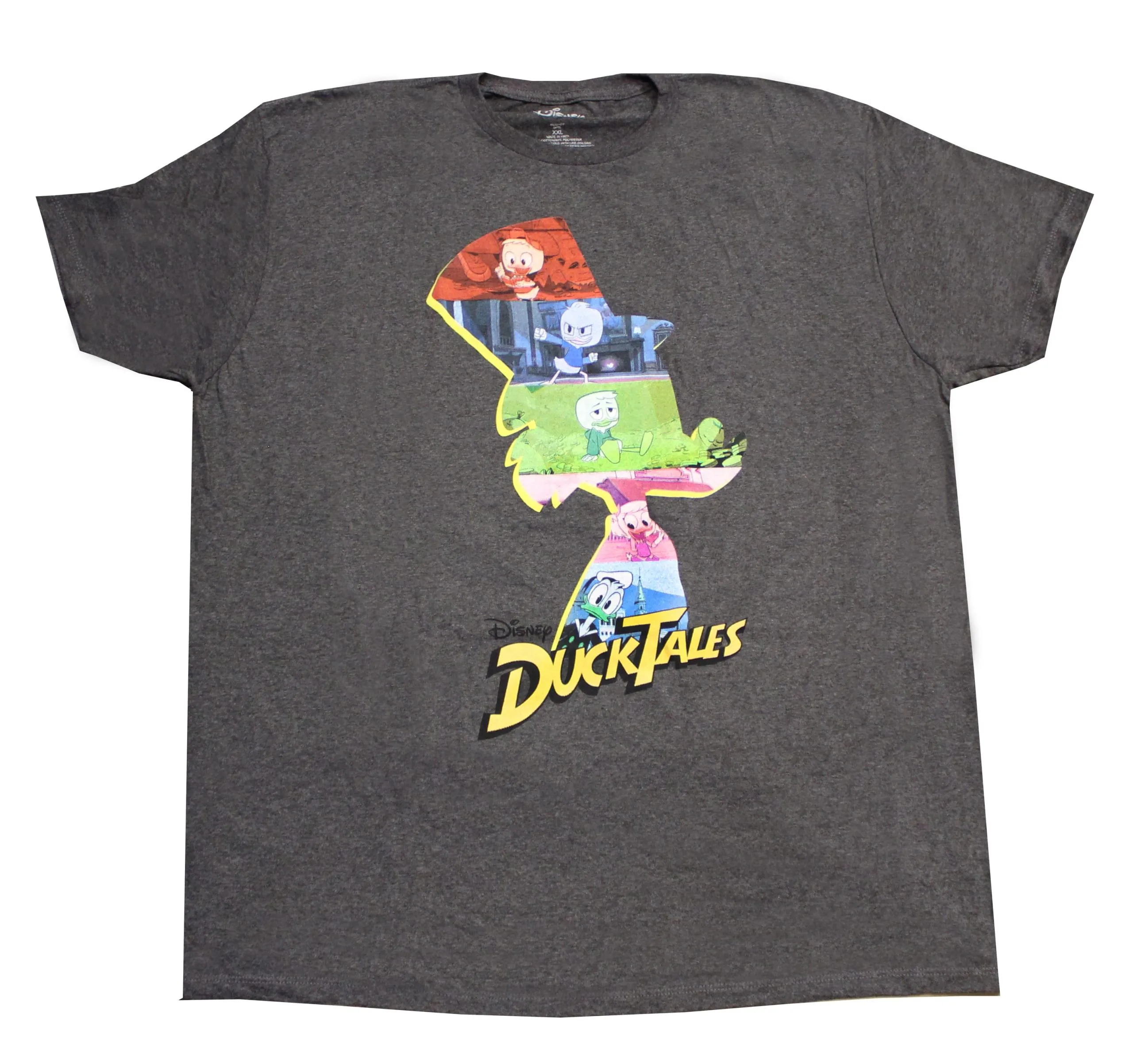 Bioworld Disney Duck Tales Characters Charcoal T-Shirt 1 Bioworld Disney Duck Tales Characters Charcoal T-Shirt