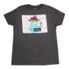 Bioworld Phineas And Ferb Perry Platypus Adult Grey T-Shirt