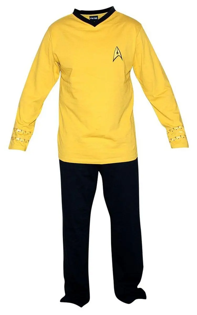 Bioworld Star Trek Men's Gold Union Suit 2 Bioworld Star Trek Men's Gold Union Suit - Image 2