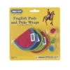 Breyer Animal Creations Breyer 1:9 Traditional Model Horse Accessory: English Pads & Polos, Hot Colored