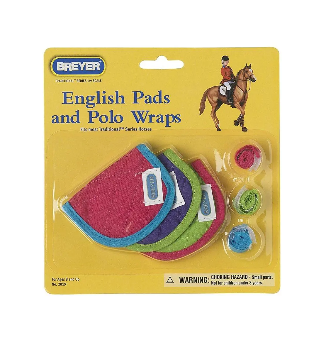 Breyer Animal Creations Breyer 1:9 Traditional Model Horse Accessory: English Pads & Polos, Hot Colored 1 Breyer Animal Creations Breyer 1:9 Traditional Model Horse Accessory: English Pads & Polos, Hot Colored