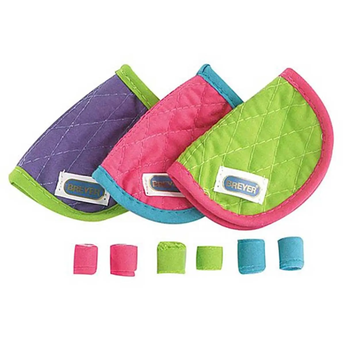 Breyer Animal Creations Breyer 1:9 Traditional Model Horse Accessory: English Pads & Polos, Hot Colored 2 Breyer Animal Creations Breyer 1:9 Traditional Model Horse Accessory: English Pads & Polos, Hot Colored - Image 2