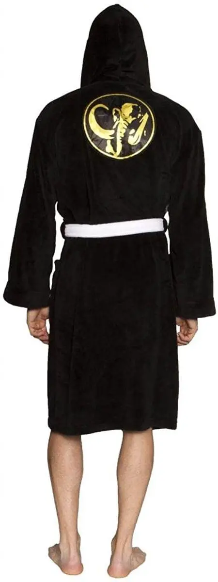 Costume Agent Power Rangers Adult Costume Robe, Black 2 Costume Agent Power Rangers Adult Costume Robe, Black - Image 2