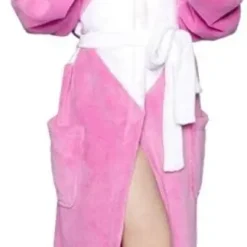 Costume Agent Power Rangers Adult Costume Robe, Pink