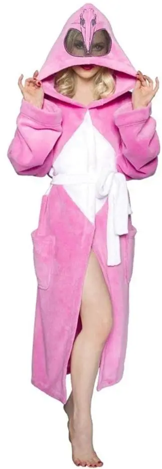 Costume Agent Power Rangers Adult Costume Robe, Pink 1 Costume Agent Power Rangers Adult Costume Robe, Pink