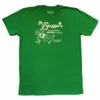 Crowded Coop, LLC Kitsch On The Rocks McStagger's Men's Green T-Shirt
