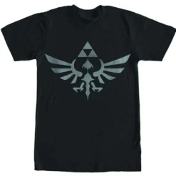 Diamond Comic Distributors Inc Legend Of Zelda Skyward Sword Triforce Logo Black T-Shirt