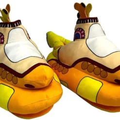 Factory Entertainment The Beatles Yellow Submarine Adult Plush Slippers