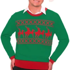 Forum Novelties Ugly Christmas Humping Reindeer Adult Sweater