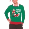 Forum Novelties Ugly Christmas Naughty Santa Adult Sweater