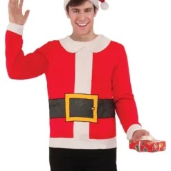 Forum Novelties CHRIS.SWEAT.SANTA SUIT