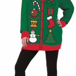 Forum Novelties Christmas Cardigan Everything Adult