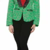 Forum Novelties Candy Cane Blazer Adult Women