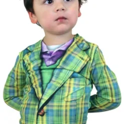 Creative Apparel Concepts Inc. Faux Plaid Suit Costume T-Shirt Child