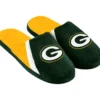 Forever Collectibles Green Bay Packers NFL Swoop Logo Slide Slippers