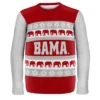 Forever Collectibles Alabama Wordmark NCAA Ugly Sweater