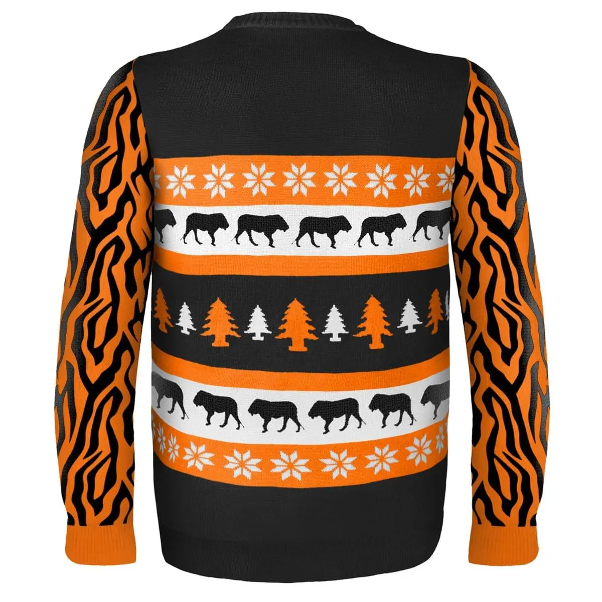 Forever Collectibles Cincinnati Bengals Wordmark NFL Ugly Sweater 2 Forever Collectibles Cincinnati Bengals Wordmark NFL Ugly Sweater - Image 2