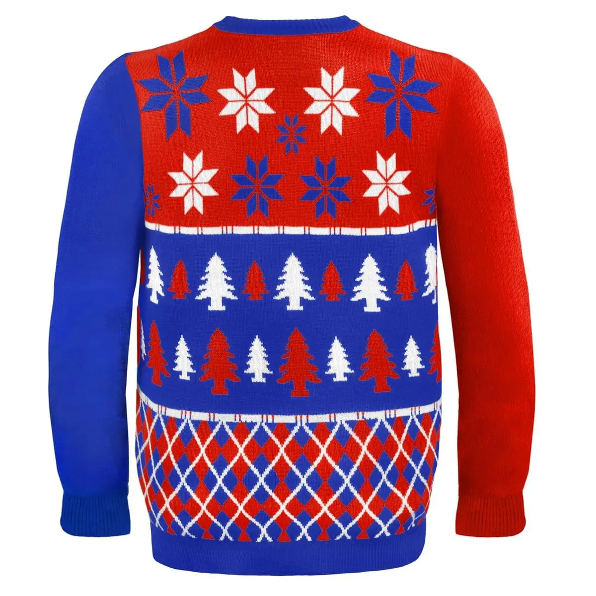 Forever Collectibles Buffalo Bills Busy Block NFL Ugly Sweater 2 Forever Collectibles Buffalo Bills Busy Block NFL Ugly Sweater - Image 2