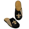 Forever Collectibles New Orleans Saints NFL Team Stripe Adult Logo Slippers TPR Hard Sole