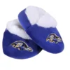 Forever Collectibles Baltimore Ravens NFL Baby Bootie Slippers