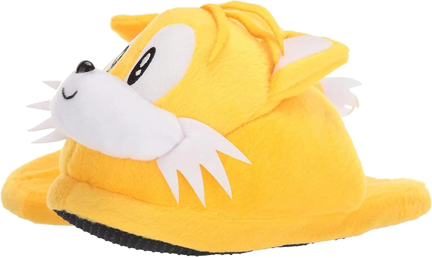 Great Eastern Entertainment Co. Sonic The Hedgehog Tails Head Adult Plush Slippers | One Size Fits All 3 Great Eastern Entertainment Co. Sonic The Hedgehog Tails Head Adult Plush Slippers | One Size Fits All - Image 3