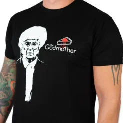 Goodie Two Sleeves The Golden Girls Sophia Petrillo 'The Godmother' Men's T-Shirt | Comfort Fit -Hoodies Sales GOO GG 181BLK PC
