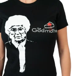 Goodie Two Sleeves The Golden Girls Sophia Petrillo 'The Godmother' Women's T-Shirt | Comfort Fit -Hoodies Sales GOO GG 502BLK PC ea605468 d8a4 4bde 8a30 334908646464