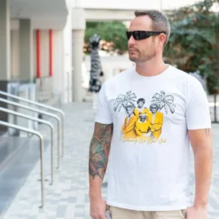 Goodie Two Sleeves The Golden Girls 'On Wednesdays We Wear Gold' Men's T-Shirt | Comfort Fit 12 Goodie Two Sleeves The Golden Girls 'On Wednesdays We Wear Gold' Men's T-Shirt | Comfort Fit -Hoodies Sales GOO GGL0117 501 PF