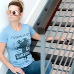 Goodie Two Sleeves The Golden Girls 'Sophia Is My Homegirl' Women's T-Shirt | Comfort Fit -Hoodies Sales GOO GGL0122 512 PF