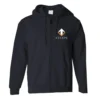 Gaya Entertainment Escape Gaming "Escape" Black Zip-Up Men's Hoodie