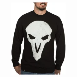 JINX Inc. Overwatch Reaper Crew Neck Fleece | Black