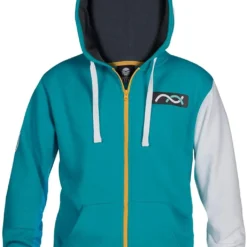 JINX Inc. Overwatch Ultimate Symmetra Zip-Up Hoodie | Teal 4 JINX Inc. Overwatch Ultimate Symmetra Zip-Up Hoodie | Teal -Hoodies Sales JNX 8338 PB