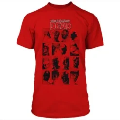 JINX Inc. The Walking Dead Faces Premium Men's T-Shirt