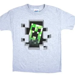 JINX Inc. Minecraft Creeper Inside Youth T-Shirt