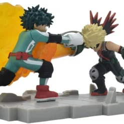 Just Toys My Hero Academia Mega Craftable Figure Diorama | Deku Vs Bakugo