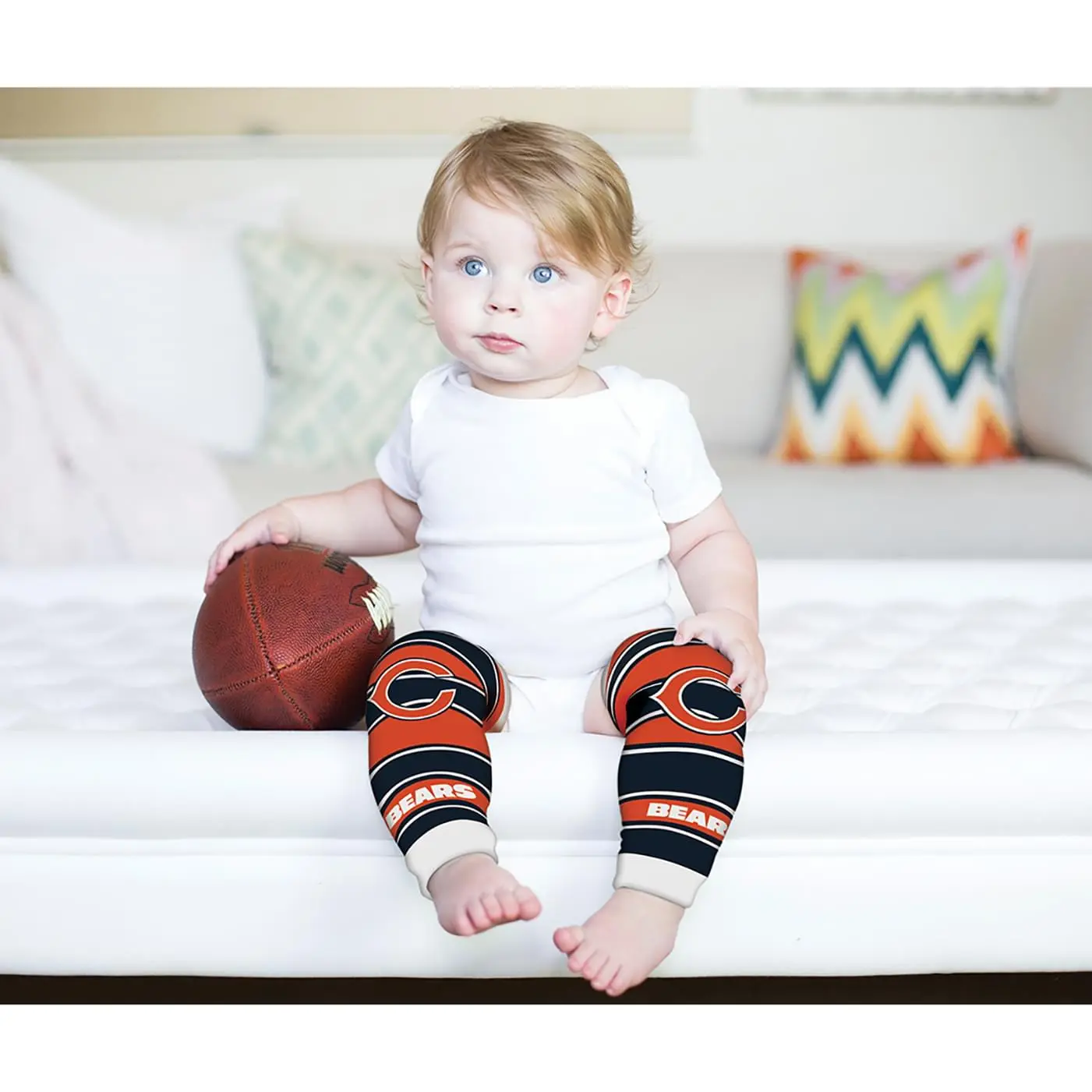 Masterpieces Inc. Chicago Bears NFL Baby Leggings 2 Masterpieces Inc. Chicago Bears NFL Baby Leggings - Image 2
