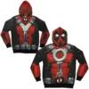 Mad Engine Inc Marvel's Deadpool Sublimated Costume Hoodie