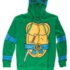 Mighty Fine I Am Leonardo Teenage Mutant Ninja Turtles Zip Up Hoodie