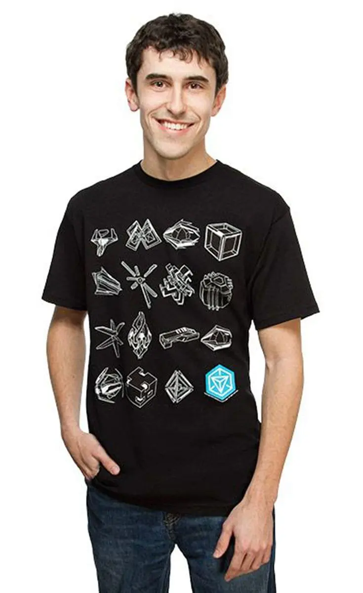 Mighty Fine Ingress Tools Of War Adult T-Shirt 1 Mighty Fine Ingress Tools Of War Adult T-Shirt