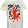 Mighty Fine What Does The Fox Say T-Shirt Adult: Ivory