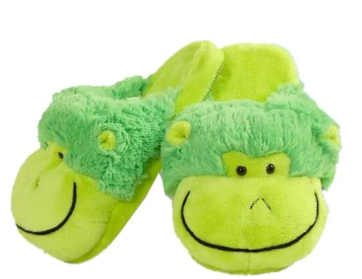 My Pillow Pets Neon Monkey Slippers 1 My Pillow Pets Neon Monkey Slippers